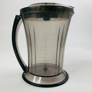Nuwave Party Mixer Blender Pitcher Replacement Part 22191 Jar Grey Countertop